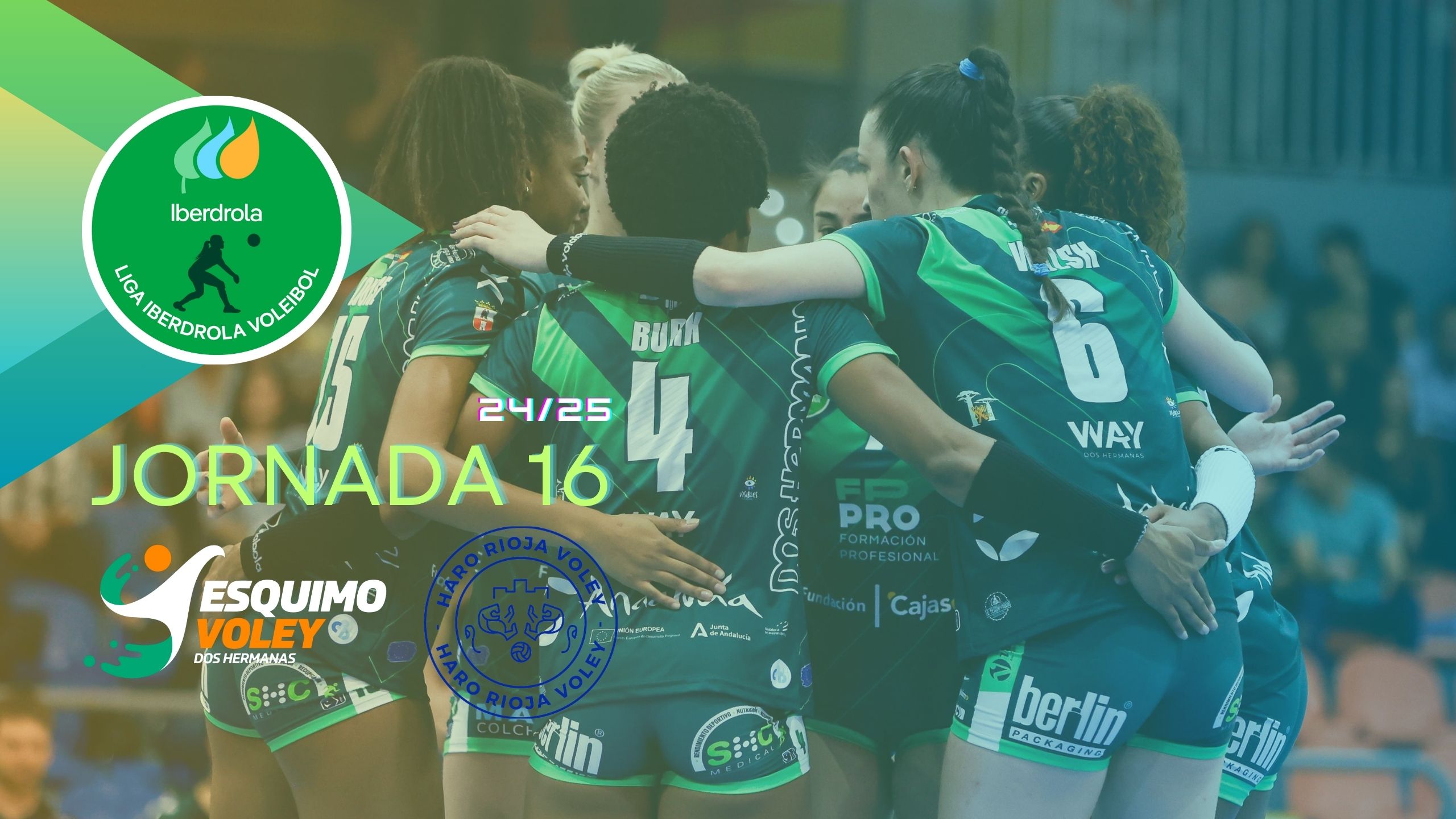 25/01/2025 | Fundación Unicaja Andalucía - Haro Rioja Voley  | Jornada 16 | Liga Iberdrola 24/25