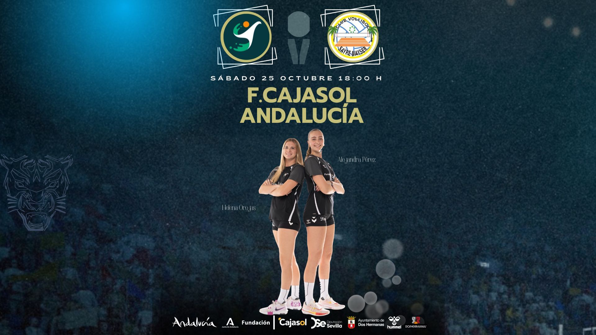 25/10/2025 | Fundación Cajasol Andalucía - CV Sayre CC La Ballena  | Jornada 3 | Liga Iberdrola 25/26